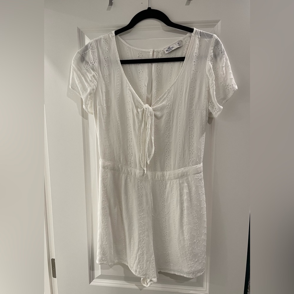 Women’s white romper